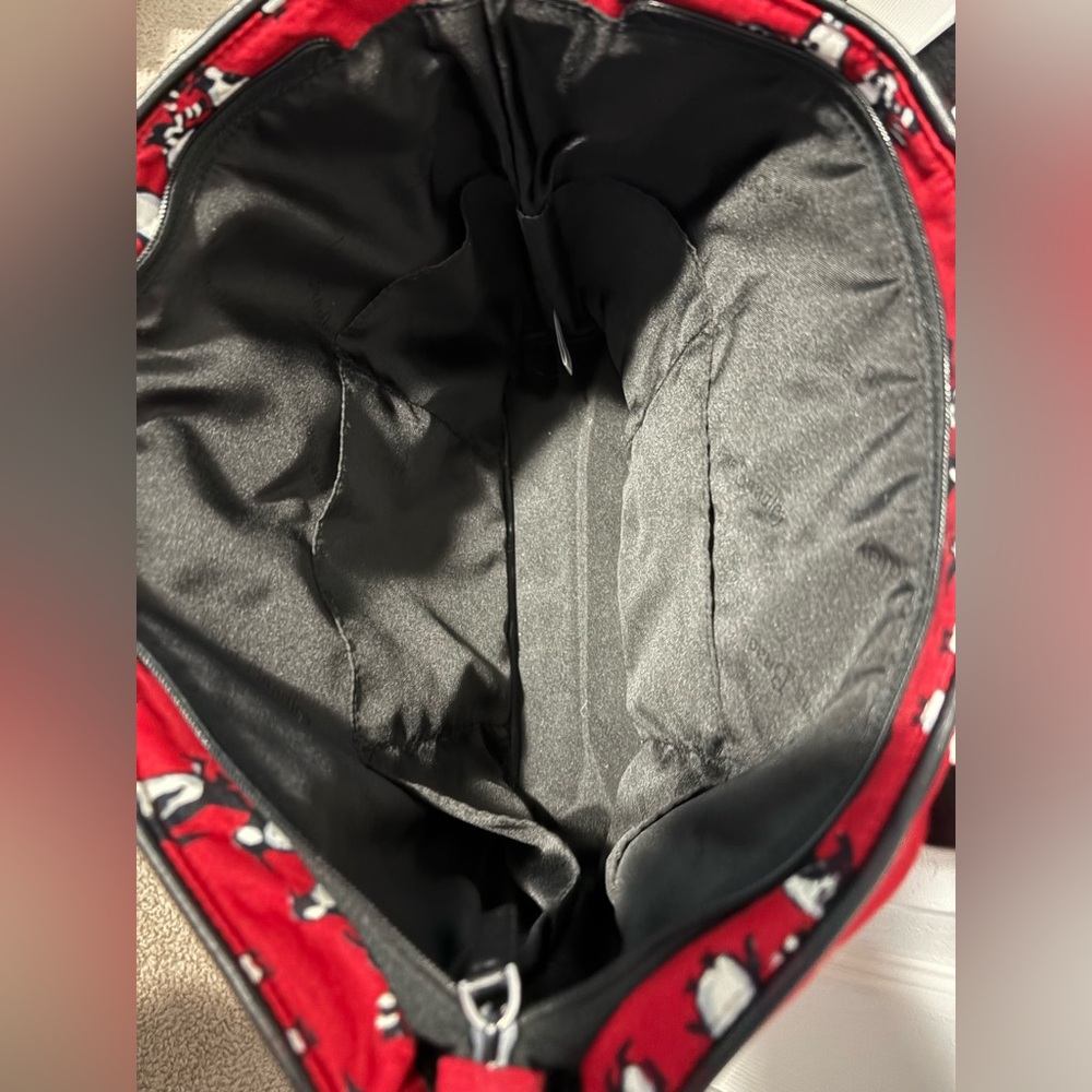 Vera Bradley Red Penguin Print Tote - Picture 9 of 9